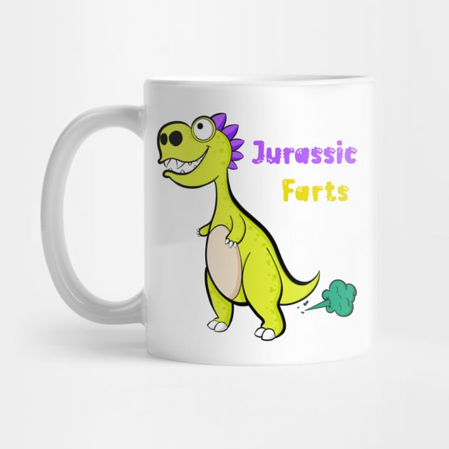 Jurassic Farts by Art by Nabes